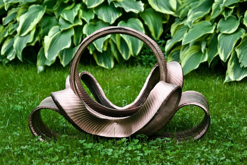 DIY upcycled art